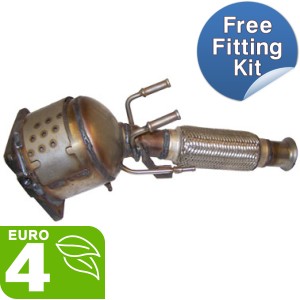 Citroen C4 catalytic converter dpf oe equivalent quality - PGC1102