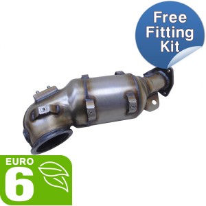 Vauxhall Astra catalytic converter oe equivalent quality - GMC1108