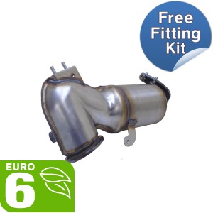 Opel Astra catalytic converter oe equivalent quality - GMC1106