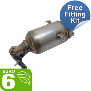 Opel Astra catalytic converter oe equivalent quality - GMC1109